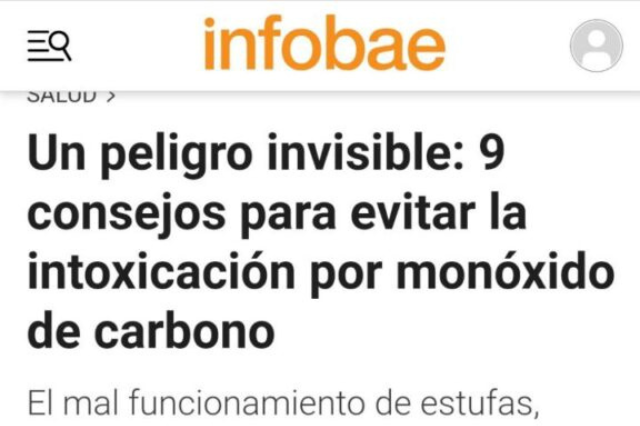 Un peligro invisible 9 consejos para evitar la intoxicación por monóxido de carbono